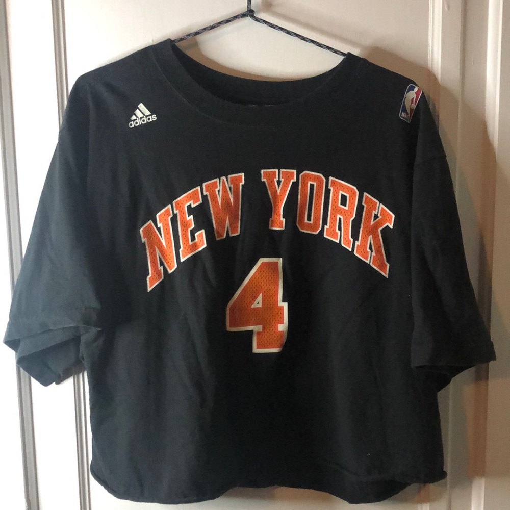 Adidas NBA New York Knicks Billups Crop Tee